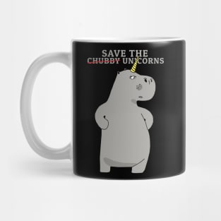 Save The Chubby Unicorns Mug